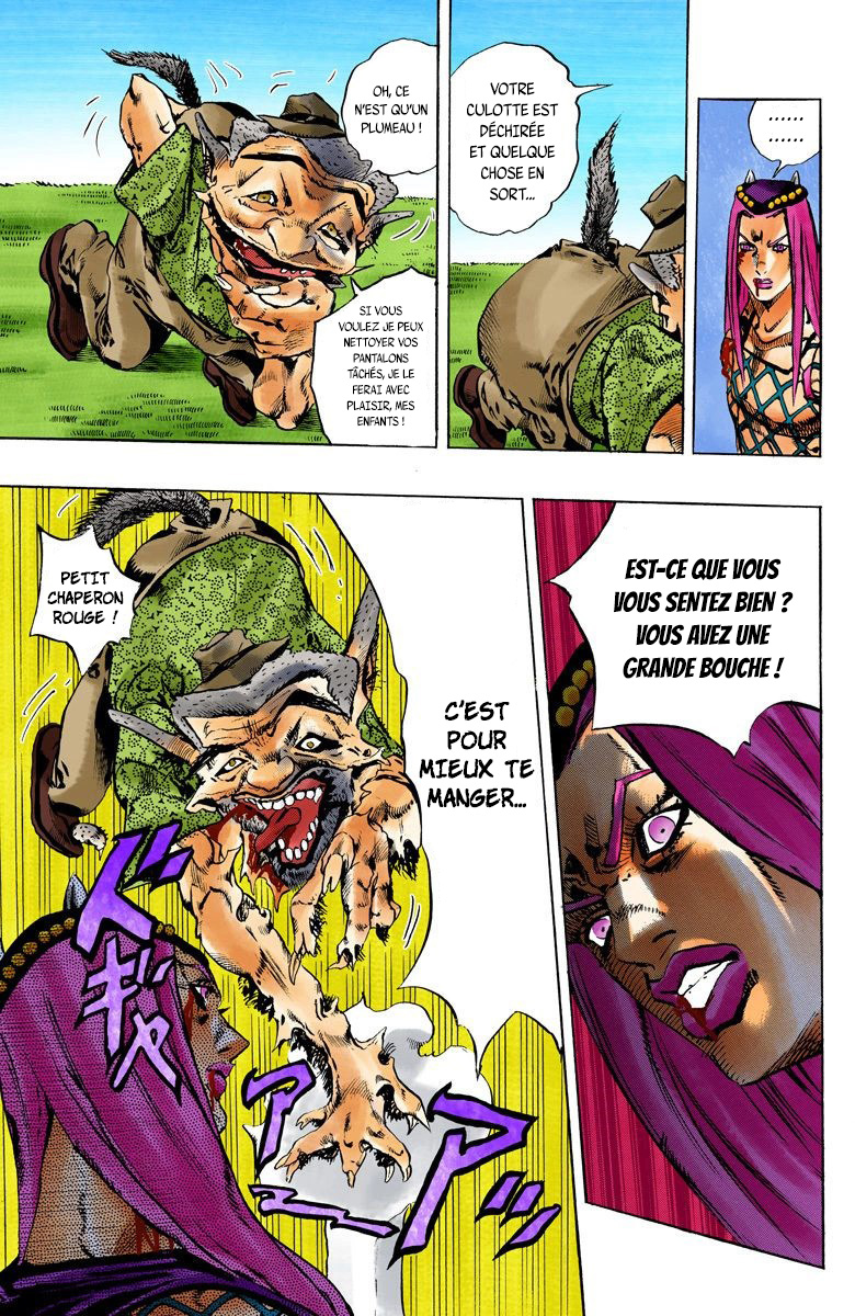 Read JoJo's Bizarre Adventure Part 6 Stone Ocean Official Colored FR Manga Online