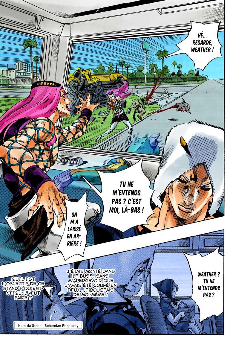 Read JoJo's Bizarre Adventure Part 6 Stone Ocean Official Colored FR Manga Online