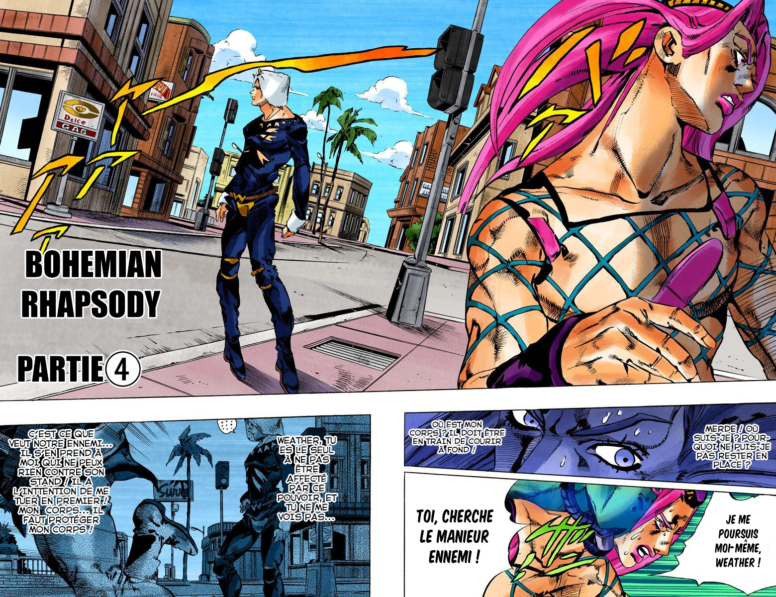 Read JoJo's Bizarre Adventure Part 6 Stone Ocean Official Colored FR Manga Online