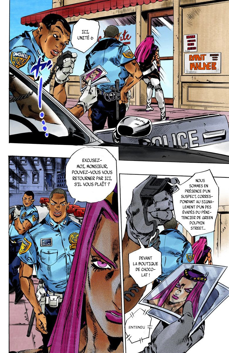Read JoJo's Bizarre Adventure Part 6 Stone Ocean Official Colored FR Manga Online