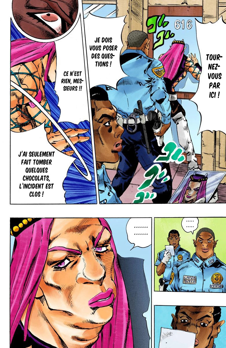 Read JoJo's Bizarre Adventure Part 6 Stone Ocean Official Colored FR Manga Online