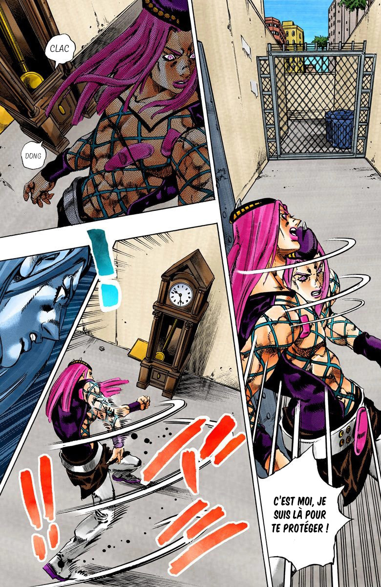 Read JoJo's Bizarre Adventure Part 6 Stone Ocean Official Colored FR Manga Online