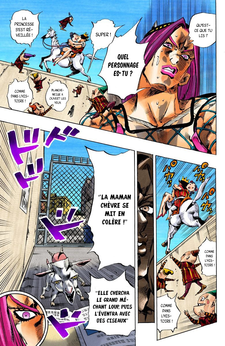 Read JoJo's Bizarre Adventure Part 6 Stone Ocean Official Colored FR Manga Online