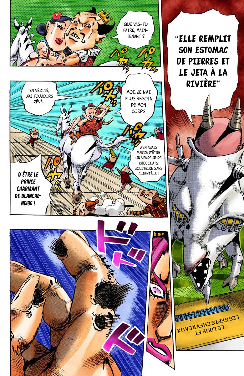Read JoJo's Bizarre Adventure Part 6 Stone Ocean Official Colored FR Manga Online