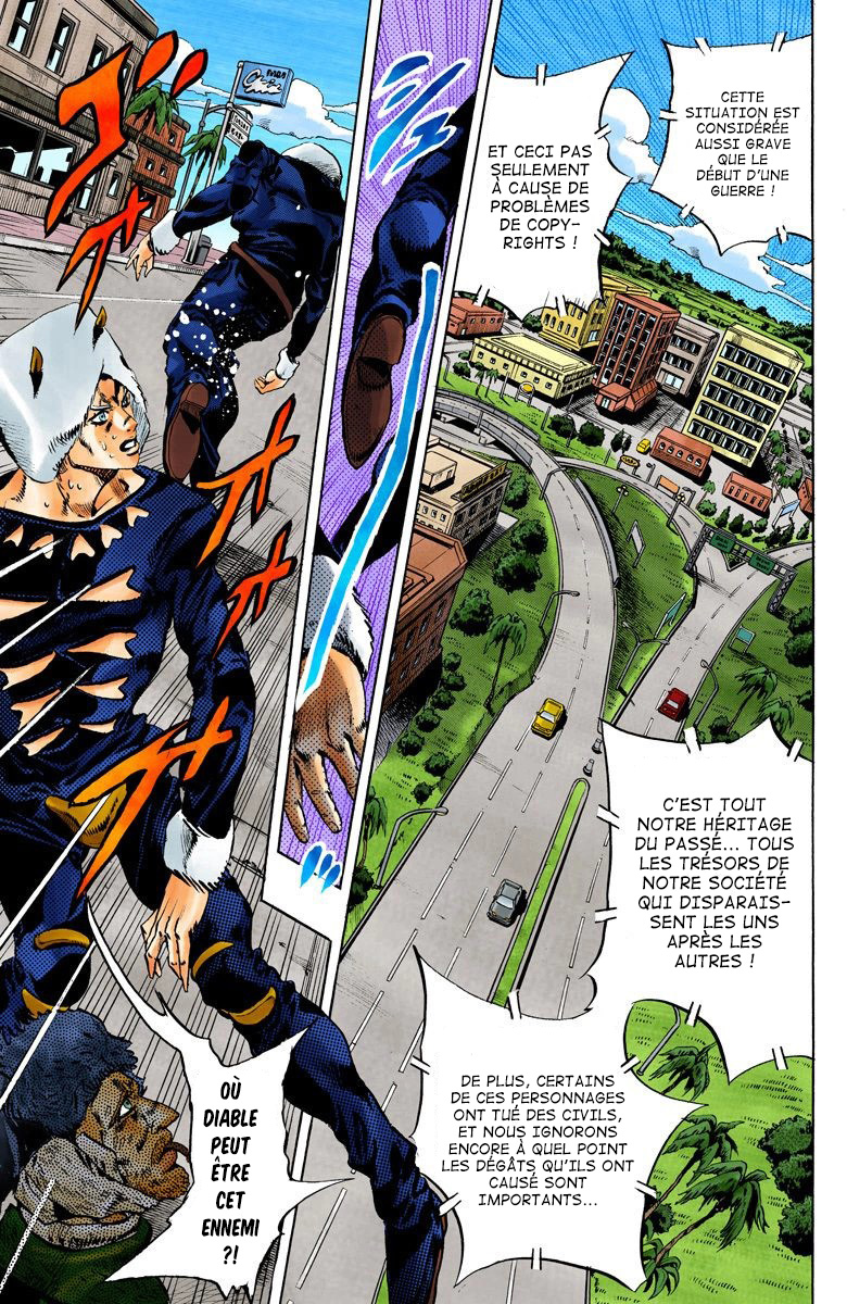 Read JoJo's Bizarre Adventure Part 6 Stone Ocean Official Colored FR Manga Online