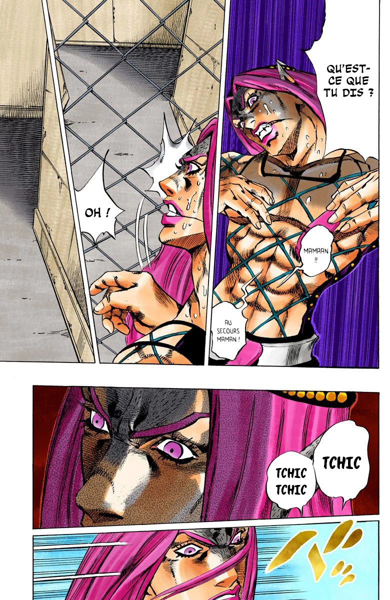 Read JoJo's Bizarre Adventure Part 6 Stone Ocean Official Colored FR Manga Online