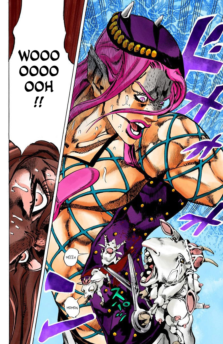 Read JoJo's Bizarre Adventure Part 6 Stone Ocean Official Colored FR Manga Online