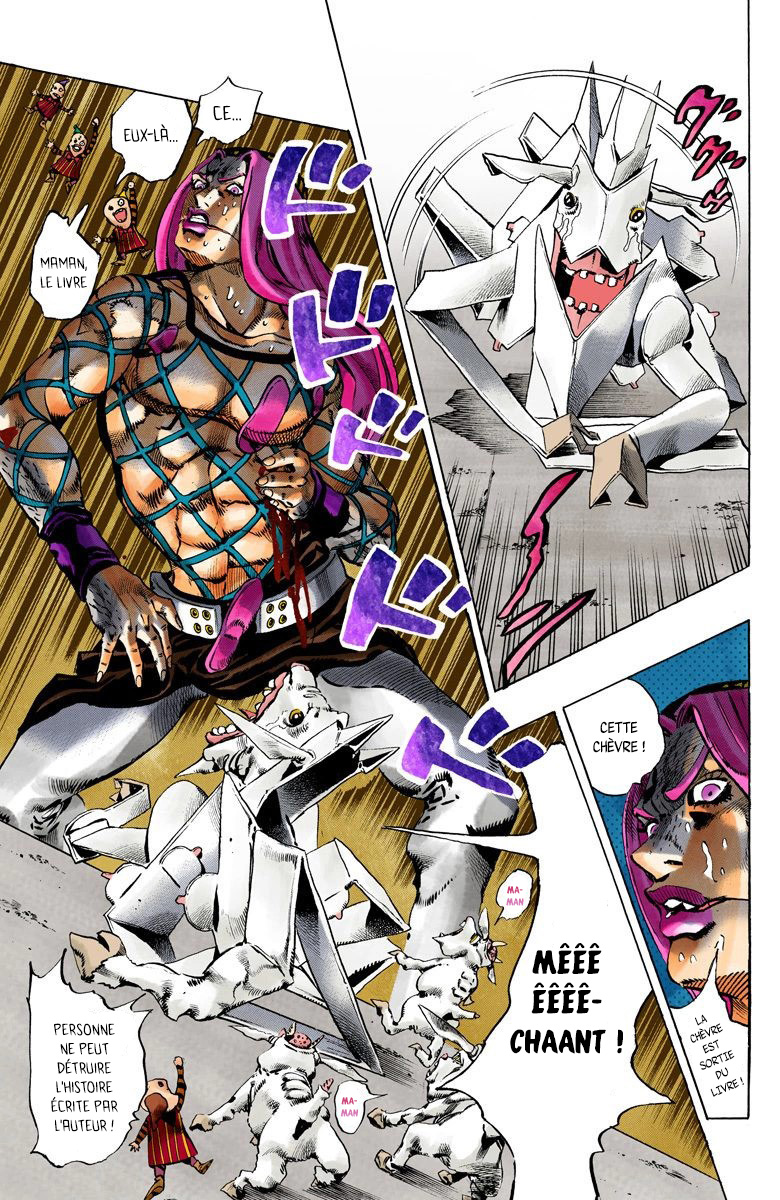 Read JoJo's Bizarre Adventure Part 6 Stone Ocean Official Colored FR Manga Online