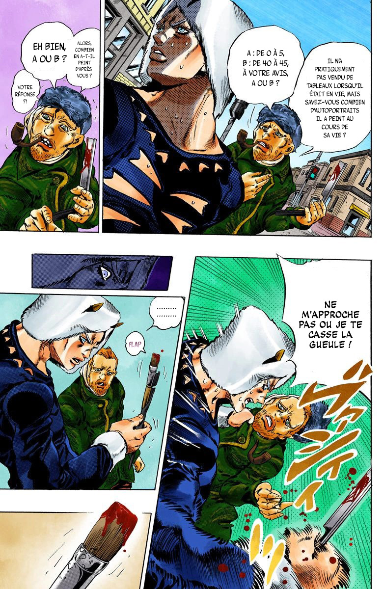 Read JoJo's Bizarre Adventure Part 6 Stone Ocean Official Colored FR Manga Online