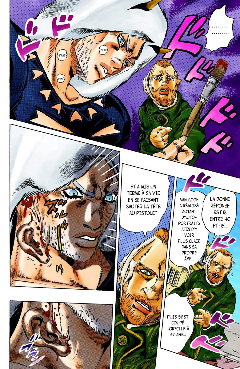 Read JoJo's Bizarre Adventure Part 6 Stone Ocean Official Colored FR Manga Online