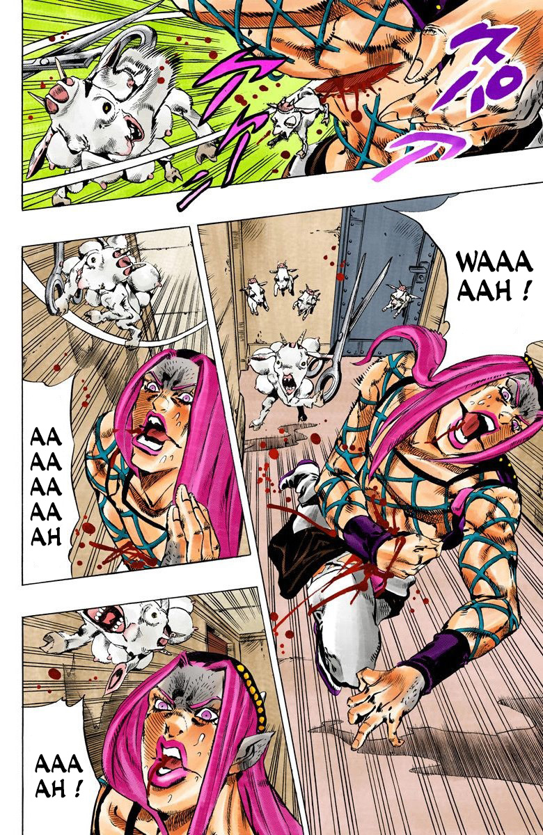 Read JoJo's Bizarre Adventure Part 6 Stone Ocean Official Colored FR Manga Online
