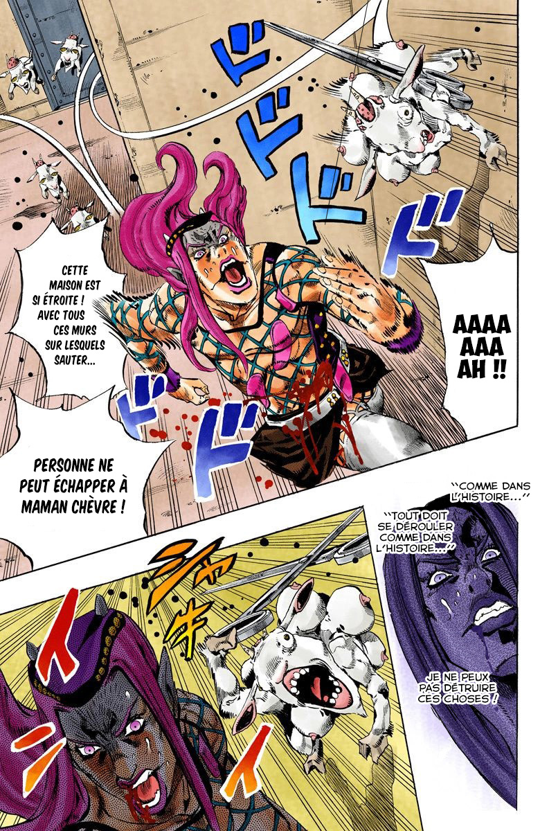 Read JoJo's Bizarre Adventure Part 6 Stone Ocean Official Colored FR Manga Online