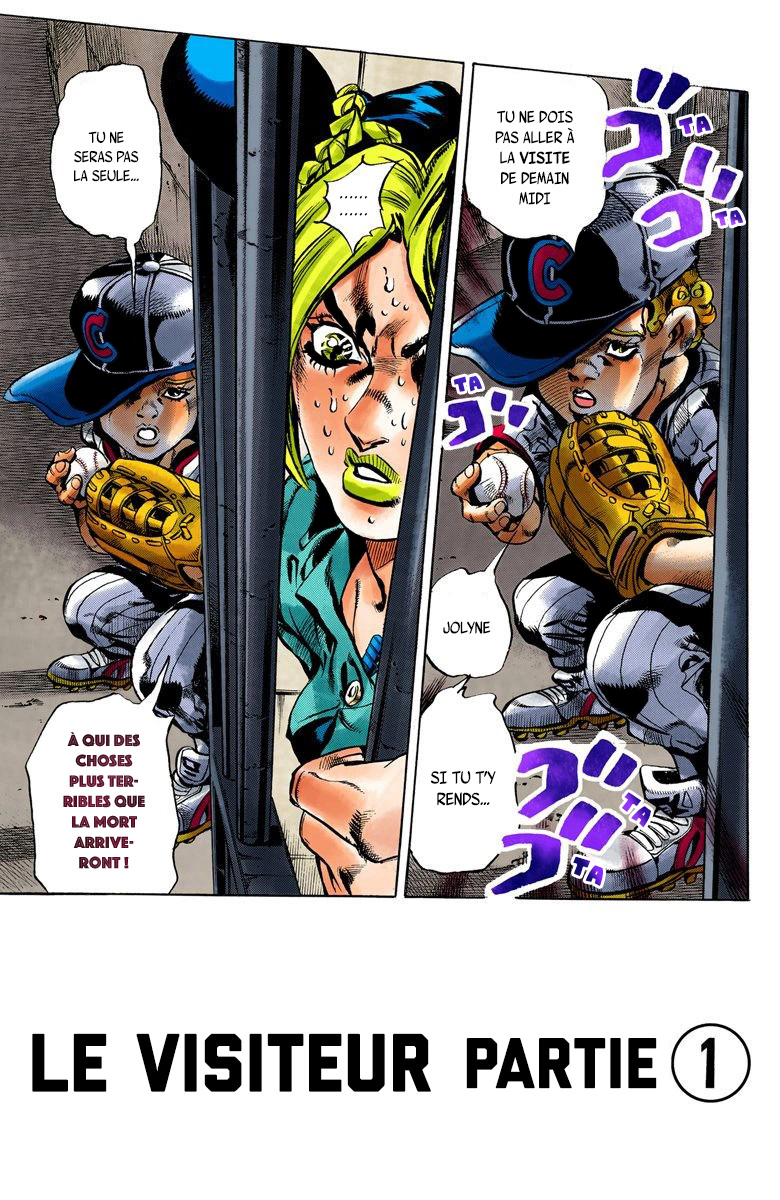 Read JoJo's Bizarre Adventure Part 6 Stone Ocean Official Colored FR Manga Online