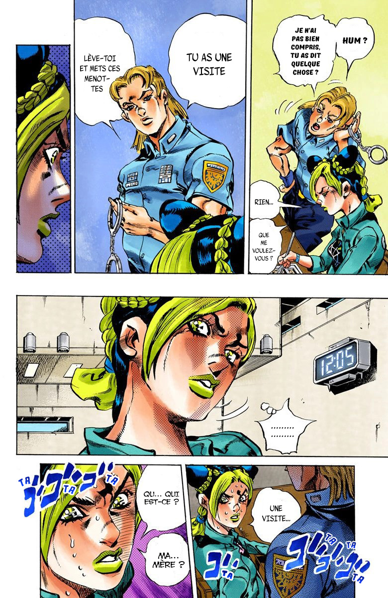Read JoJo's Bizarre Adventure Part 6 Stone Ocean Official Colored FR Manga Online
