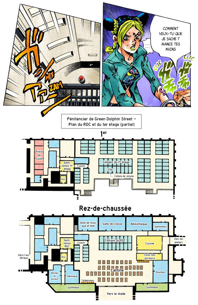 Read JoJo's Bizarre Adventure Part 6 Stone Ocean Official Colored FR Manga Online