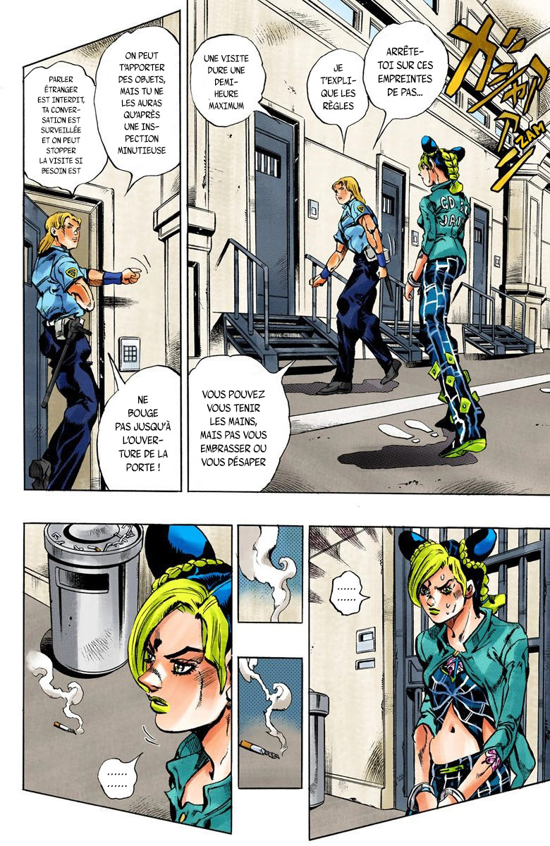Read JoJo's Bizarre Adventure Part 6 Stone Ocean Official Colored FR Manga Online