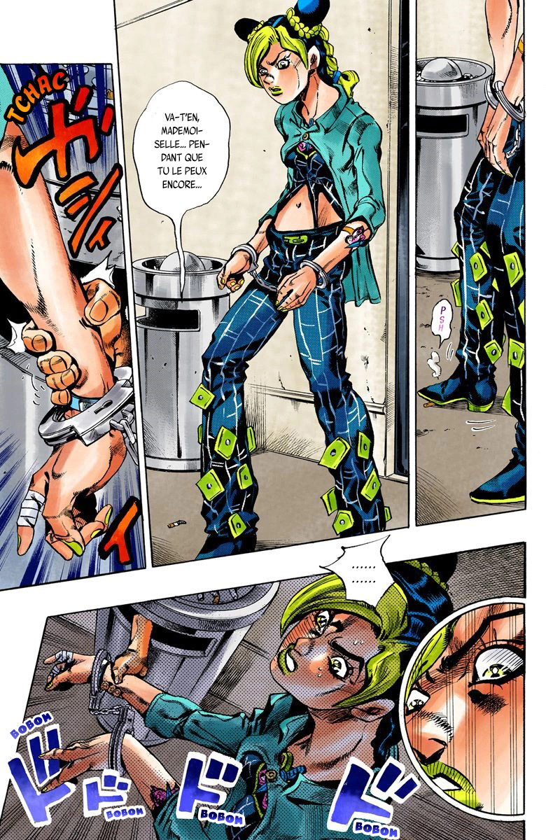 Read JoJo's Bizarre Adventure Part 6 Stone Ocean Official Colored FR Manga Online