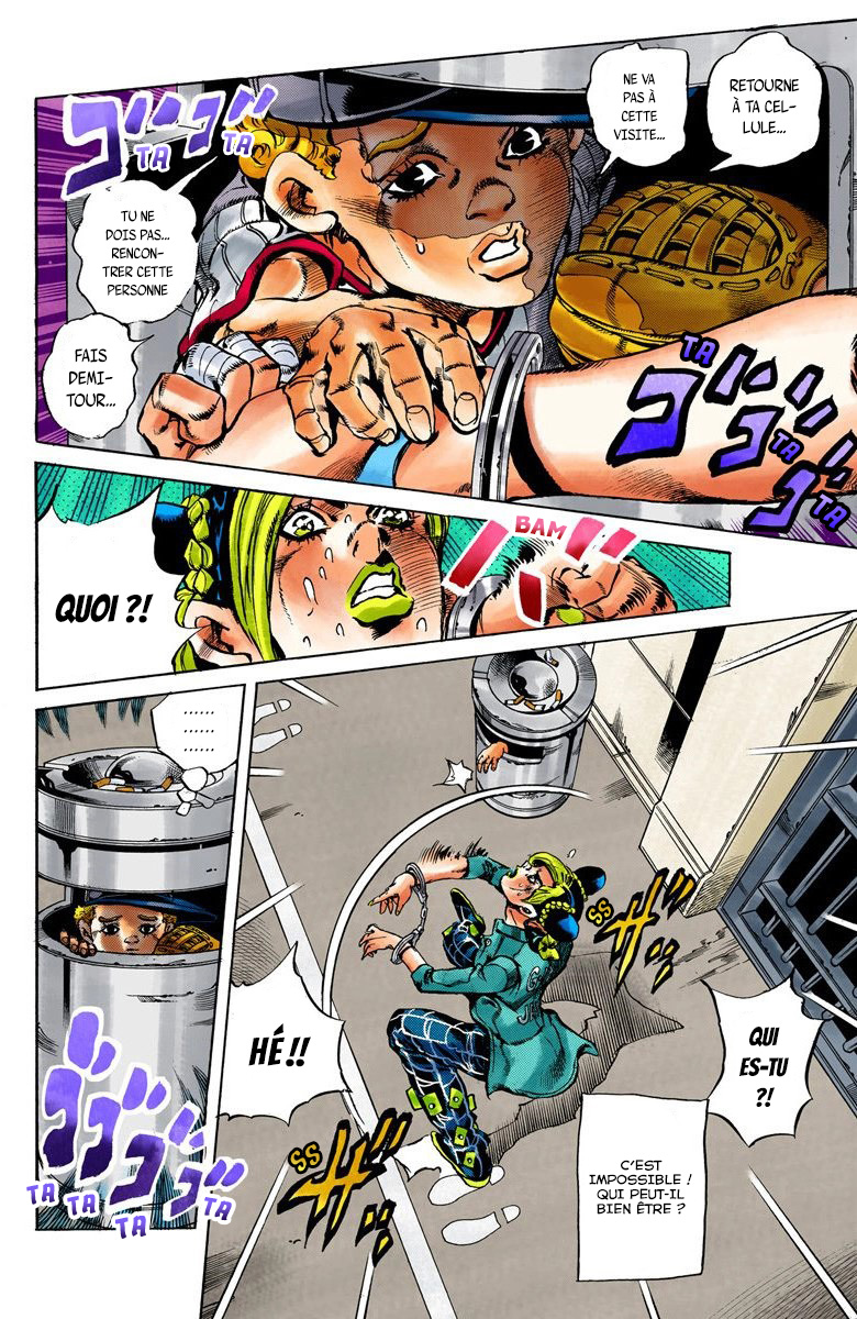 Read JoJo's Bizarre Adventure Part 6 Stone Ocean Official Colored FR Manga Online