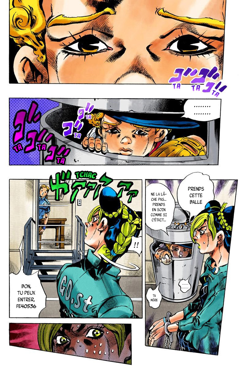 Read JoJo's Bizarre Adventure Part 6 Stone Ocean Official Colored FR Manga Online
