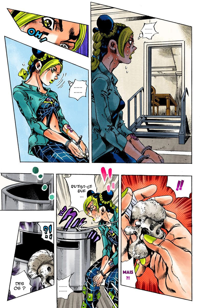 Read JoJo's Bizarre Adventure Part 6 Stone Ocean Official Colored FR Manga Online