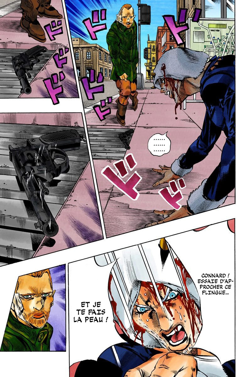 Read JoJo's Bizarre Adventure Part 6 Stone Ocean Official Colored FR Manga Online