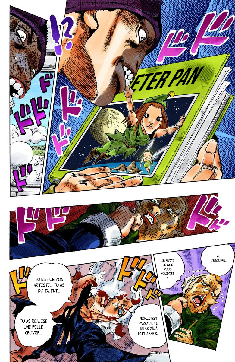 Read JoJo's Bizarre Adventure Part 6 Stone Ocean Official Colored FR Manga Online