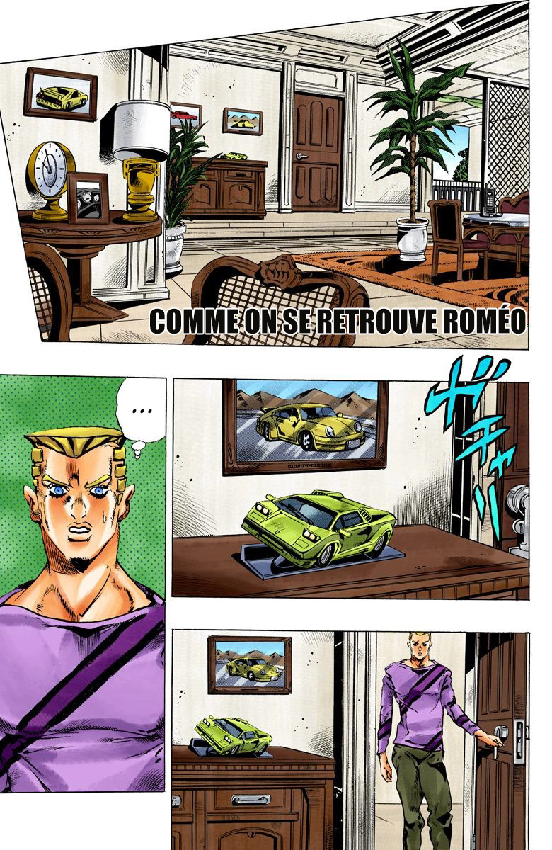 Read JoJo's Bizarre Adventure Part 6 Stone Ocean Official Colored FR Manga Online