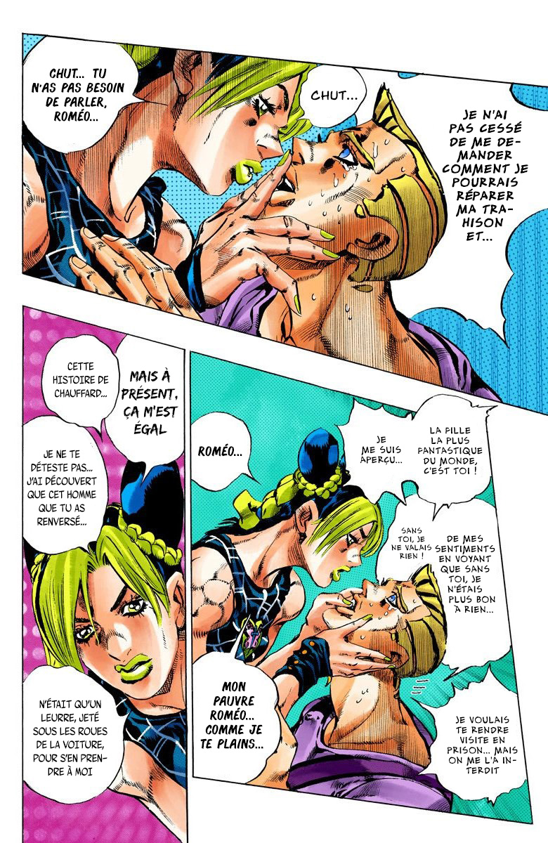 Read JoJo's Bizarre Adventure Part 6 Stone Ocean Official Colored FR Manga Online