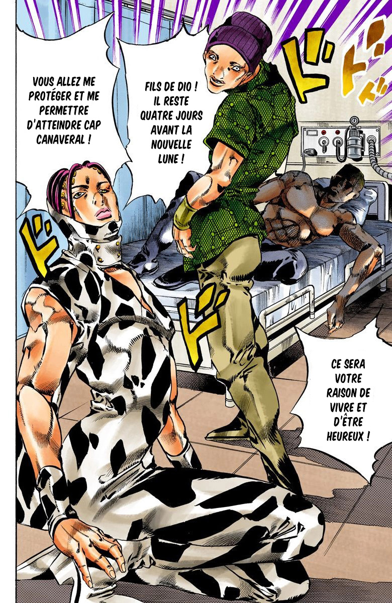 Read JoJo's Bizarre Adventure Part 6 Stone Ocean Official Colored FR Manga Online