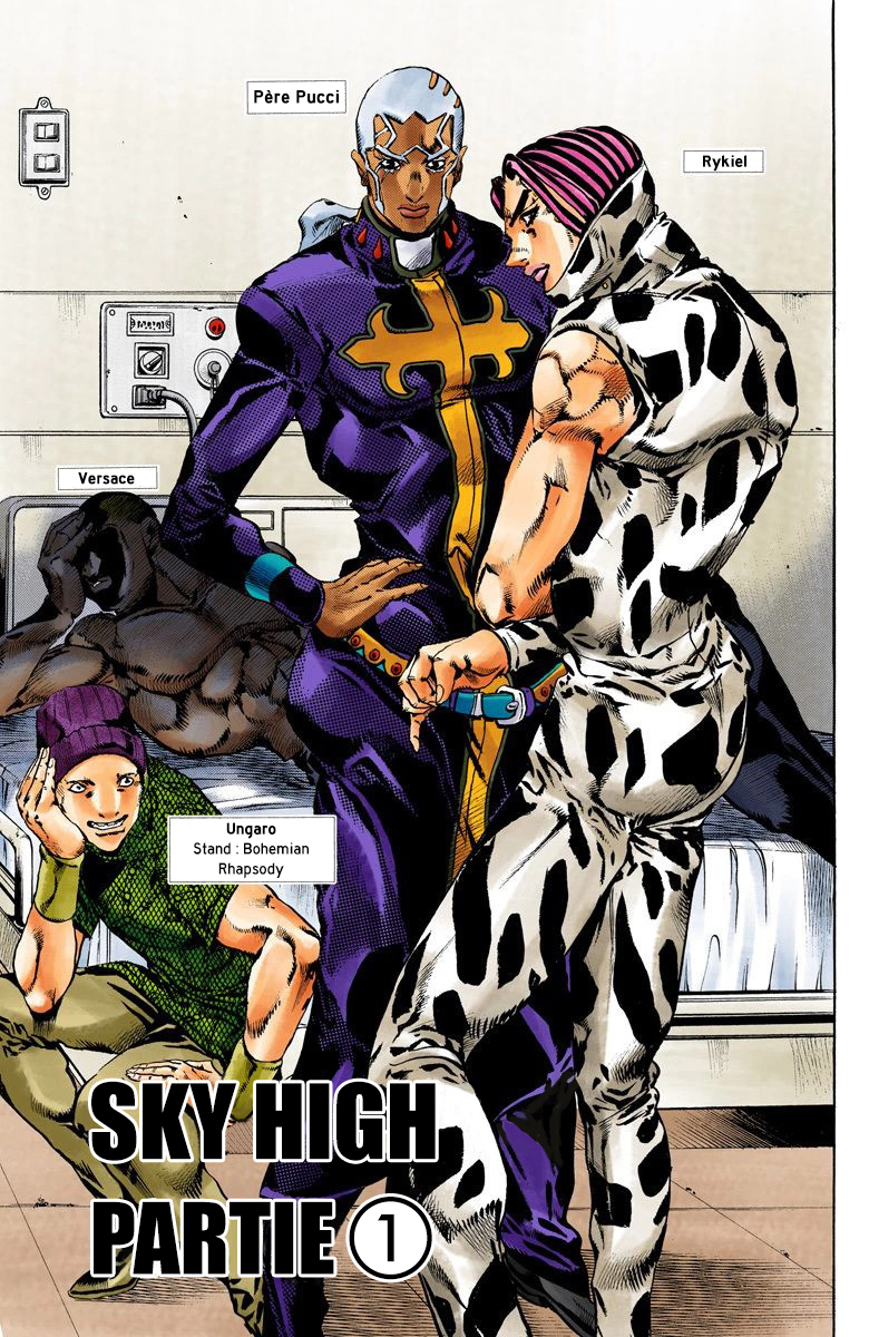 Read JoJo's Bizarre Adventure Part 6 Stone Ocean Official Colored FR Manga Online