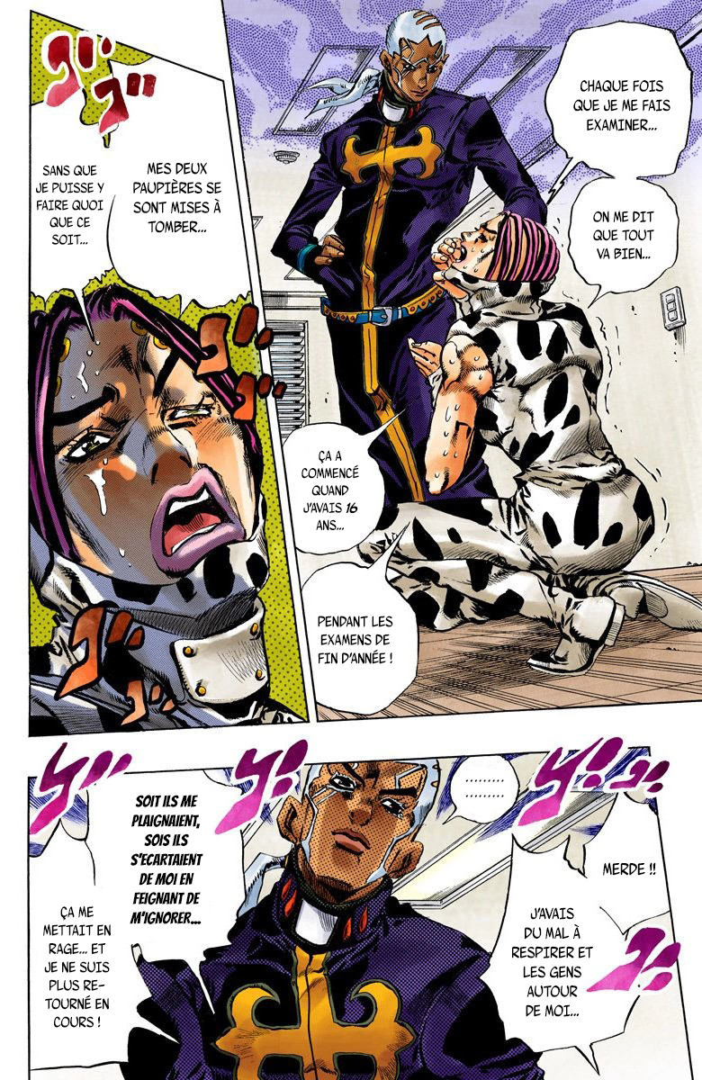 Read JoJo's Bizarre Adventure Part 6 Stone Ocean Official Colored FR Manga Online