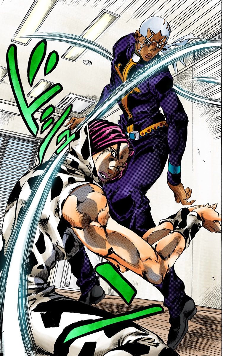 Read JoJo's Bizarre Adventure Part 6 Stone Ocean Official Colored FR Manga Online