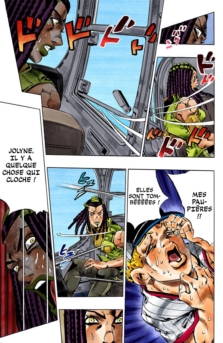 Read JoJo's Bizarre Adventure Part 6 Stone Ocean Official Colored FR Manga Online
