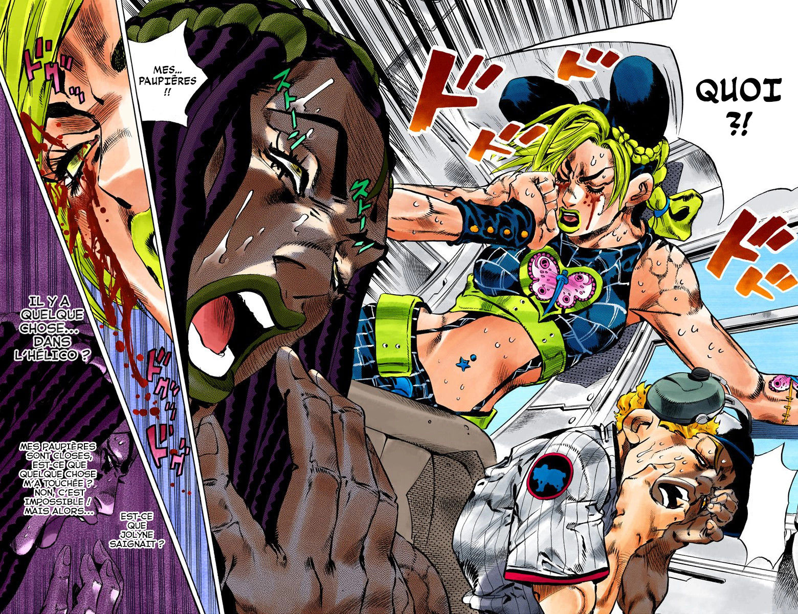 Read JoJo's Bizarre Adventure Part 6 Stone Ocean Official Colored FR Manga Online