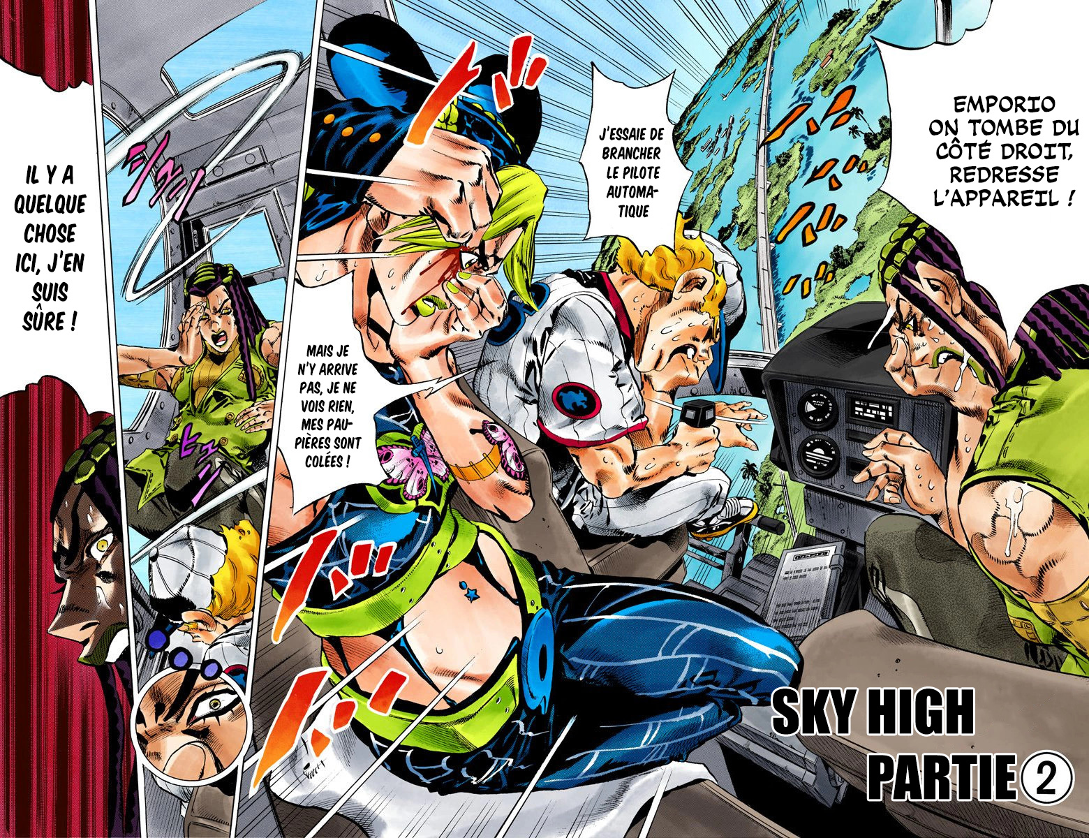 Read JoJo's Bizarre Adventure Part 6 Stone Ocean Official Colored FR Manga Online