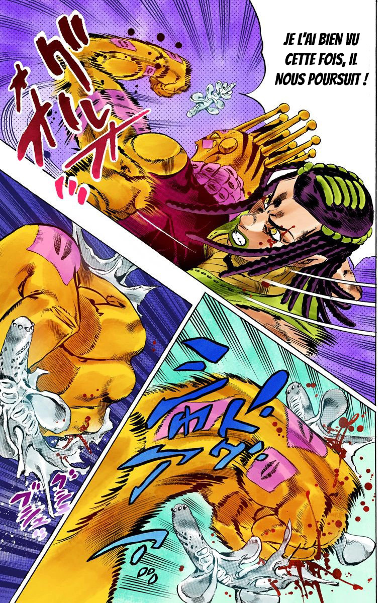 Read JoJo's Bizarre Adventure Part 6 Stone Ocean Official Colored FR Manga Online