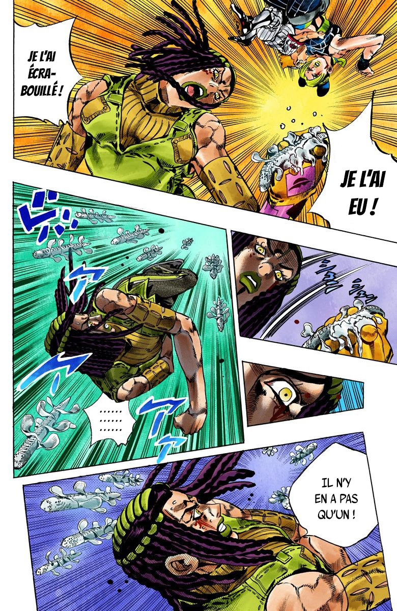 Read JoJo's Bizarre Adventure Part 6 Stone Ocean Official Colored FR Manga Online