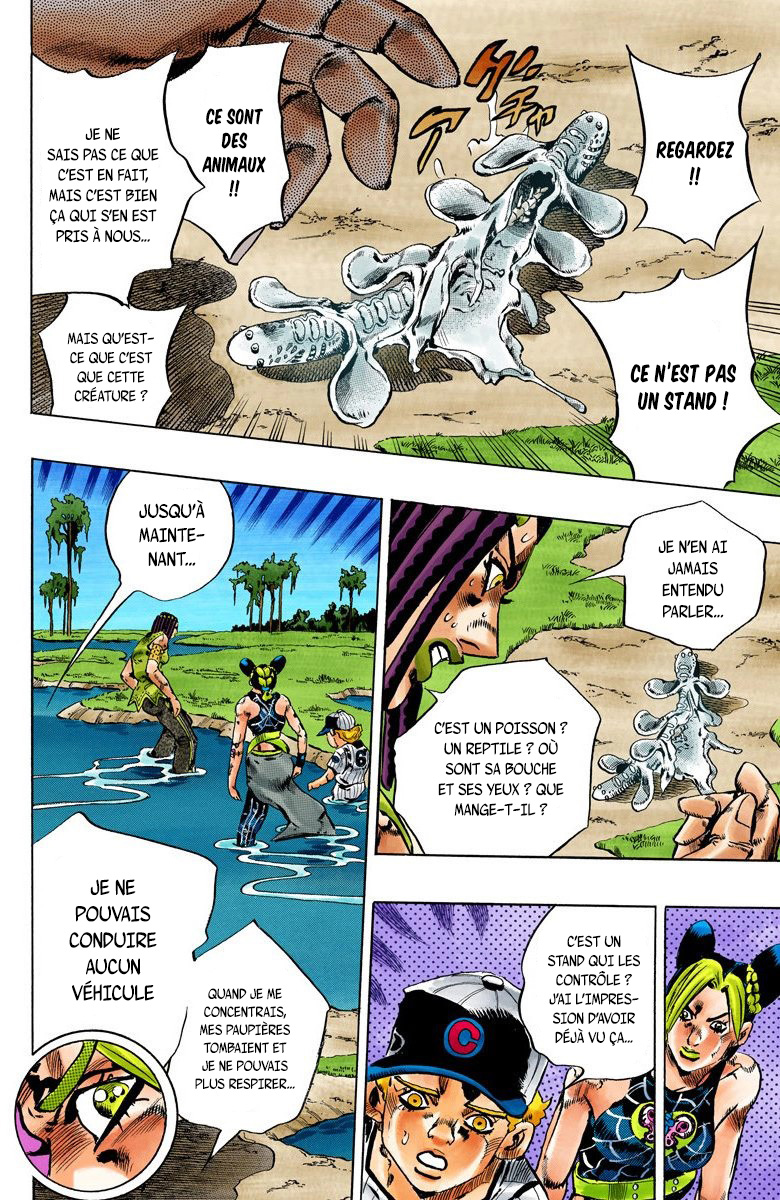 Read JoJo's Bizarre Adventure Part 6 Stone Ocean Official Colored FR Manga Online