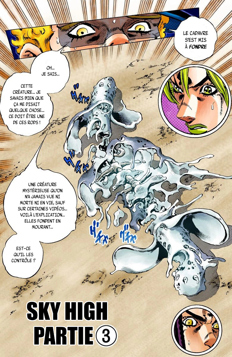 Read JoJo's Bizarre Adventure Part 6 Stone Ocean Official Colored FR Manga Online