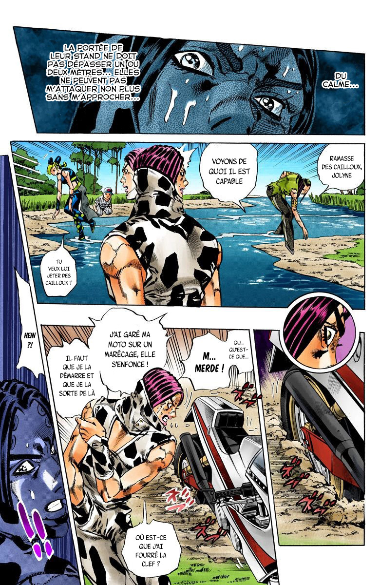Read JoJo's Bizarre Adventure Part 6 Stone Ocean Official Colored FR Manga Online