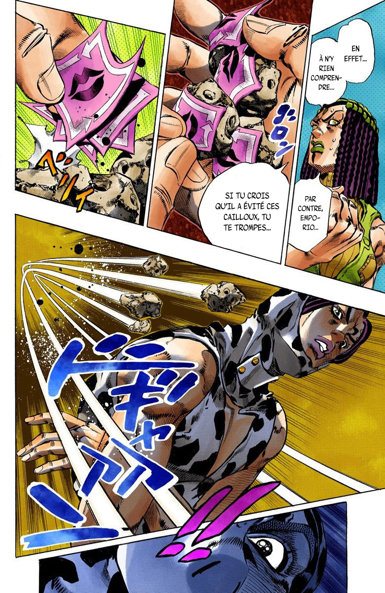 Read JoJo's Bizarre Adventure Part 6 Stone Ocean Official Colored FR Manga Online