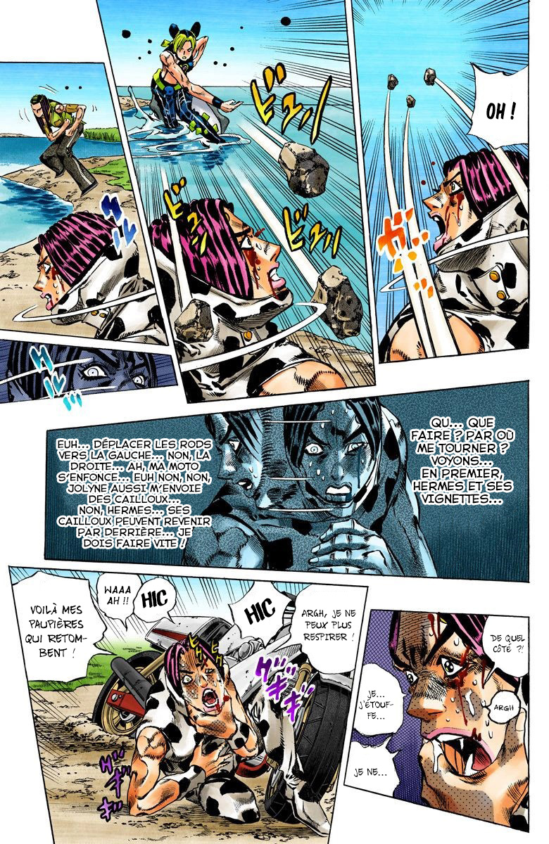 Read JoJo's Bizarre Adventure Part 6 Stone Ocean Official Colored FR Manga Online