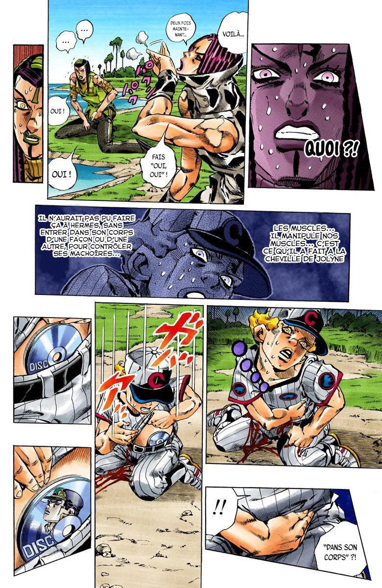 Read JoJo's Bizarre Adventure Part 6 Stone Ocean Official Colored FR Manga Online