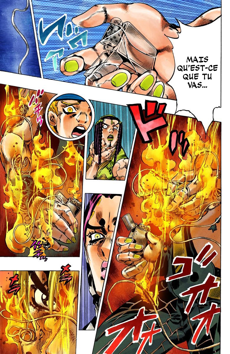 Read JoJo's Bizarre Adventure Part 6 Stone Ocean Official Colored FR Manga Online