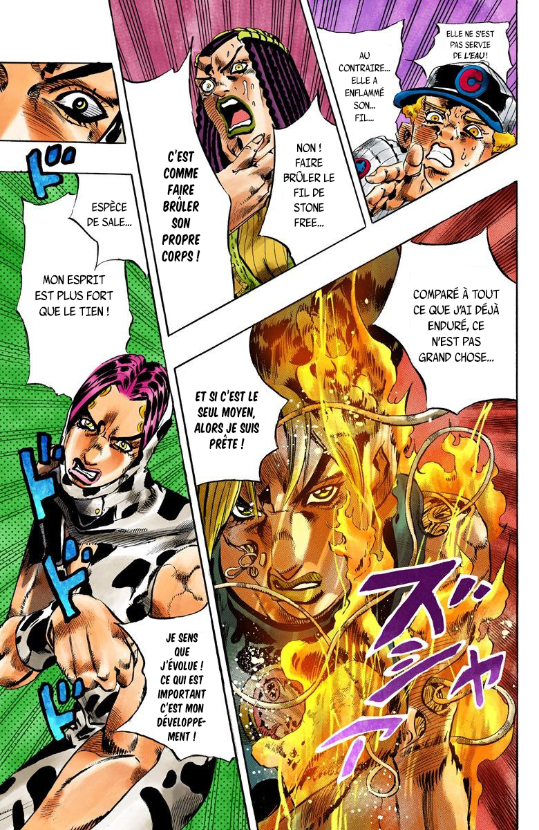 Read JoJo's Bizarre Adventure Part 6 Stone Ocean Official Colored FR Manga Online