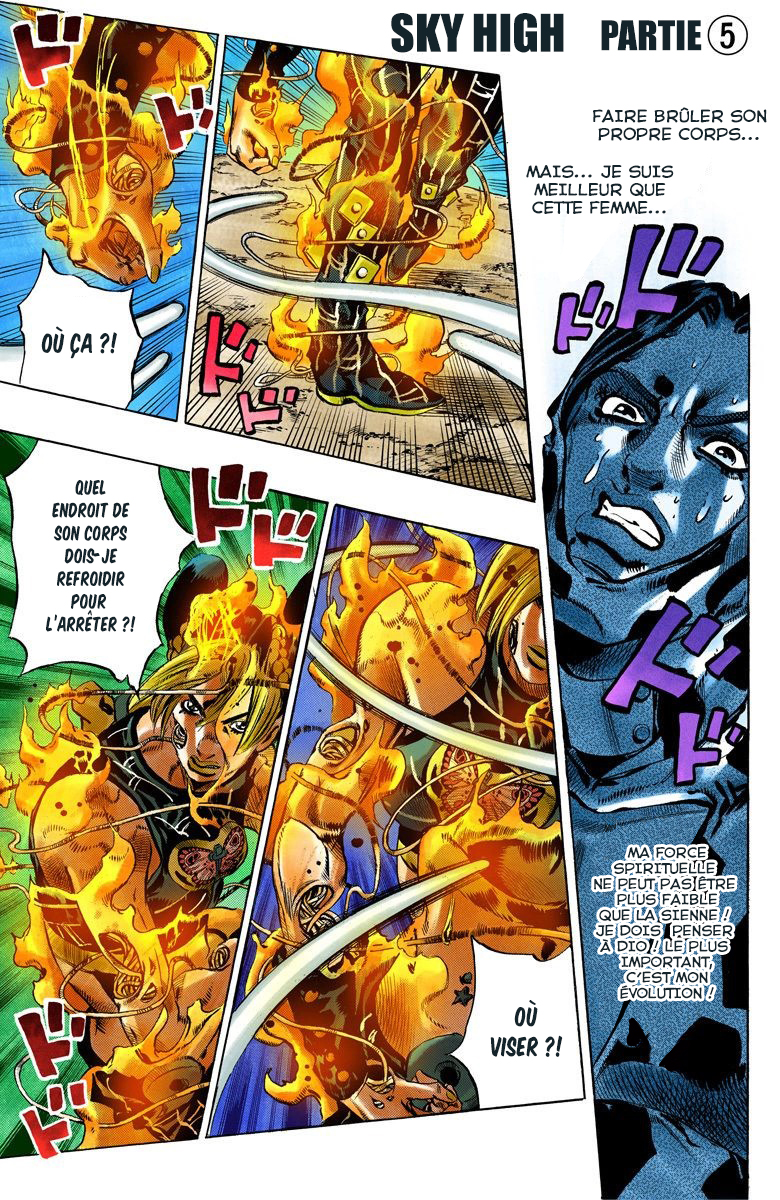 Read JoJo's Bizarre Adventure Part 6 Stone Ocean Official Colored FR Manga Online