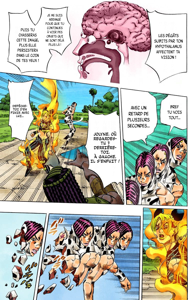 Read JoJo's Bizarre Adventure Part 6 Stone Ocean Official Colored FR Manga Online