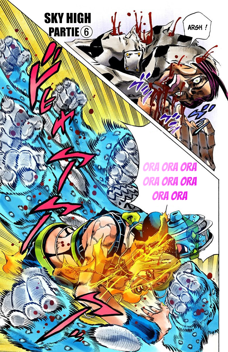 Read JoJo's Bizarre Adventure Part 6 Stone Ocean Official Colored FR Manga Online