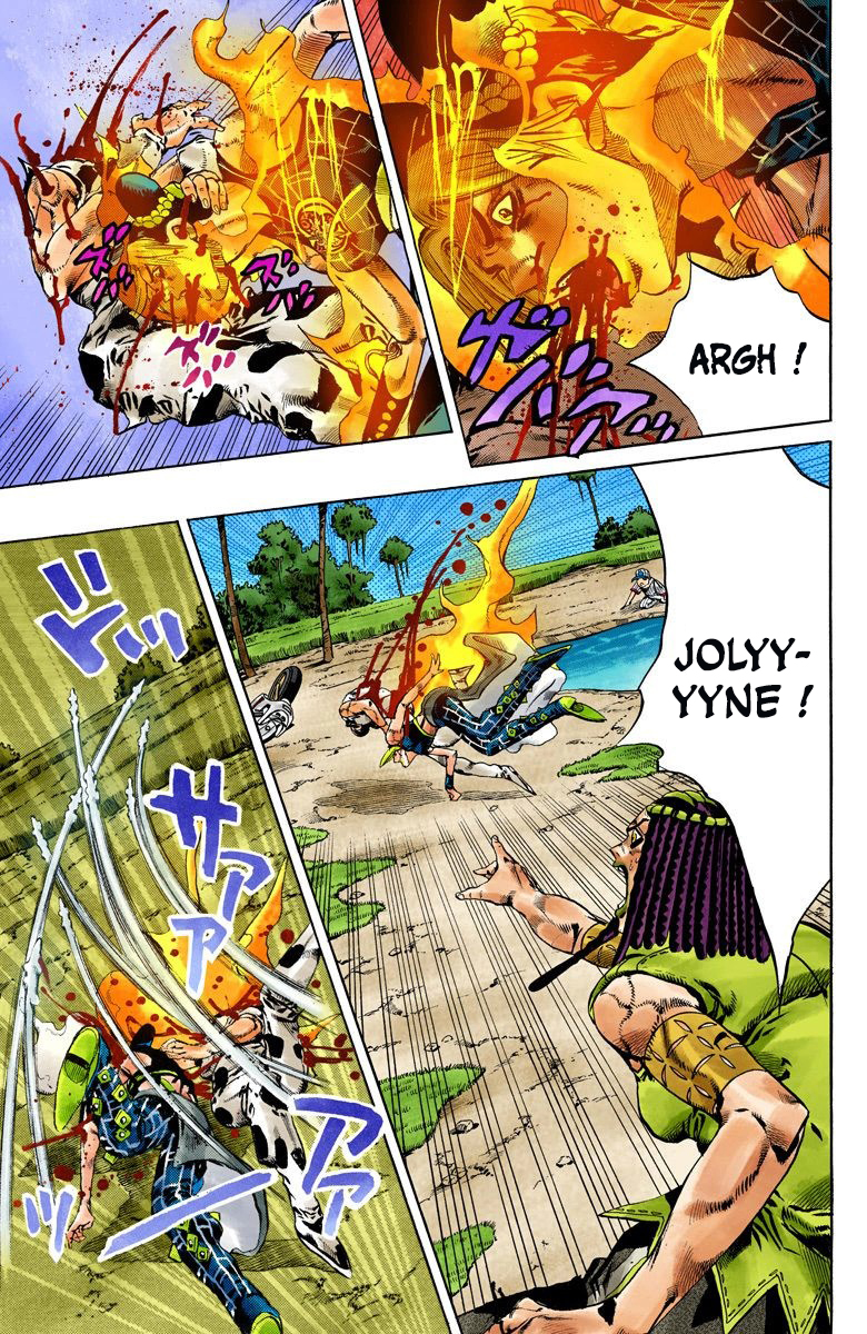 Read JoJo's Bizarre Adventure Part 6 Stone Ocean Official Colored FR Manga Online