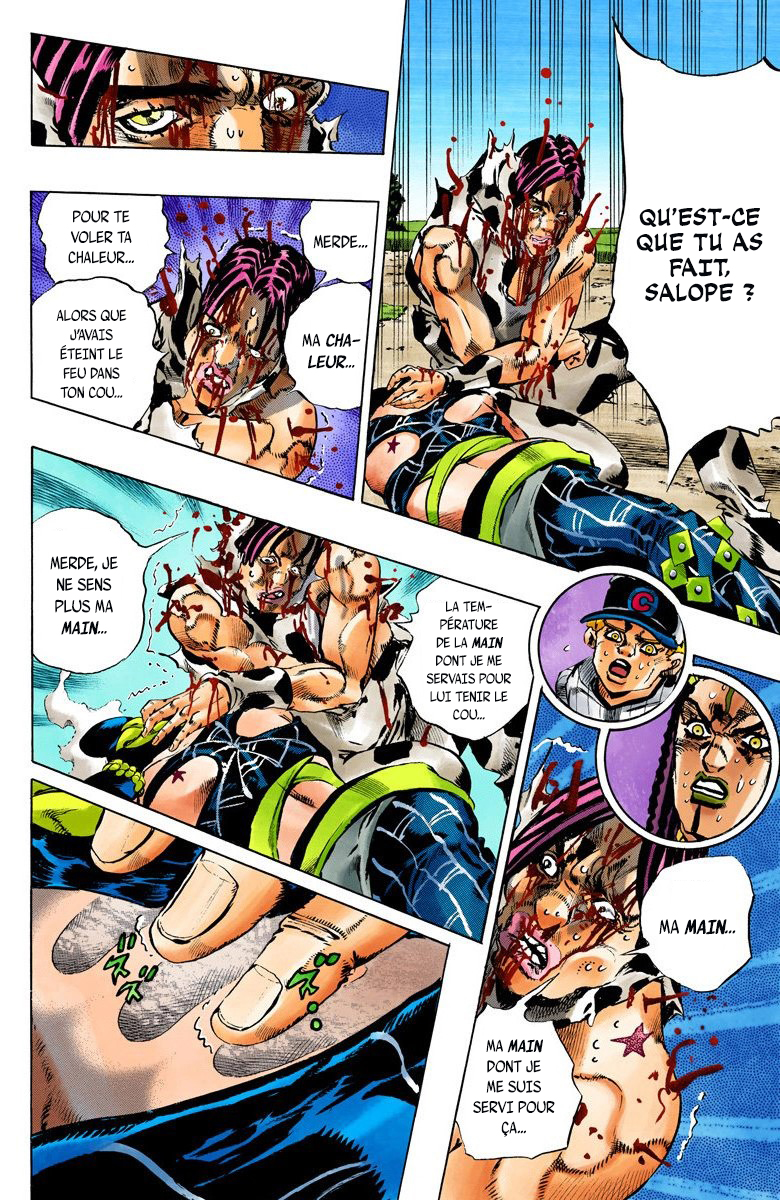 Read JoJo's Bizarre Adventure Part 6 Stone Ocean Official Colored FR Manga Online